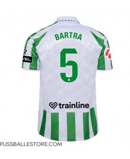 Günstige Real Betis Marc Bartra #5 Heimtrikot 2024-25 Kurzarm